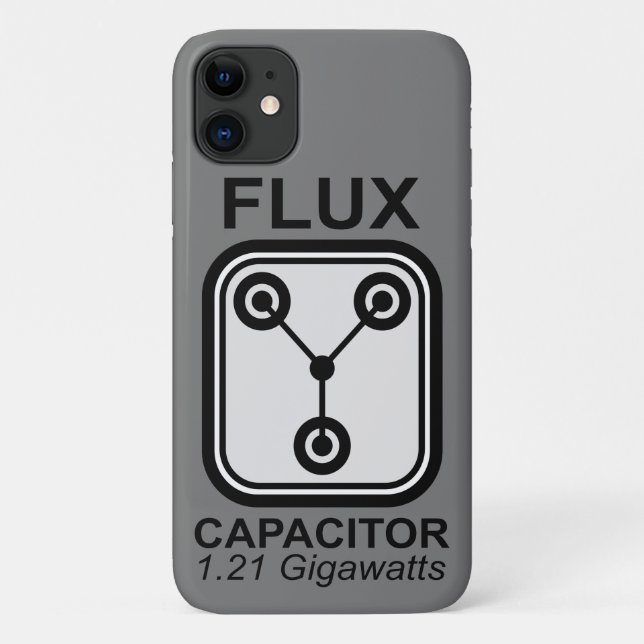 FLUX Capacitor 1.21 Gigawatts Case-Mate iPhone Case (Back)