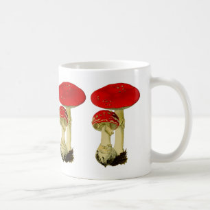 Fly agaric mushroom coffee mug