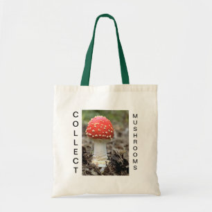 Fly agaric mushroom tote bag