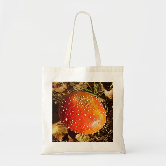 Fly Agaric Mushroom Tote Bag (Front)