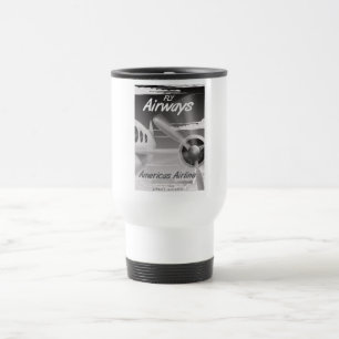 Fly Airways vintage travel poster Mug