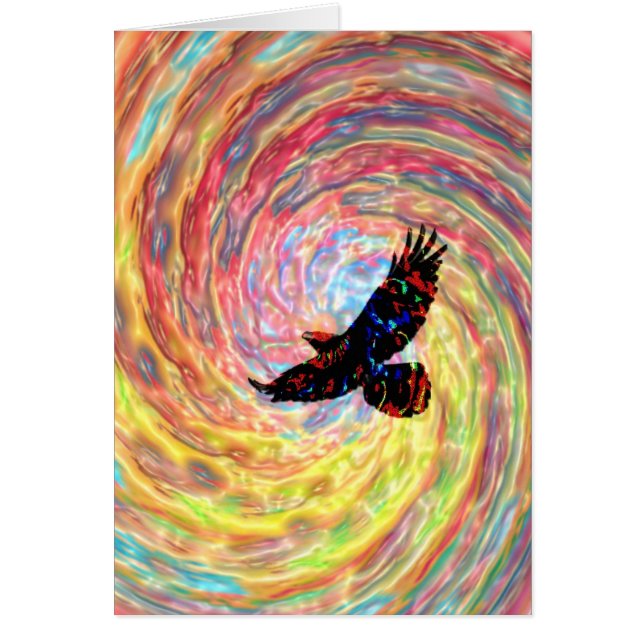 Fly All Occasions Blank Inside Greeting Card (Front)