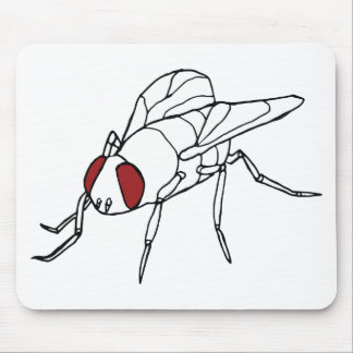 fly animal insect illustration graphic mouse mat