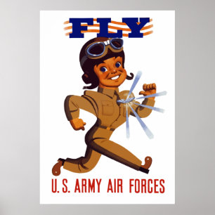 FLY -- Army Air Forces Poster