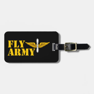 Fly Army Luggage Tag