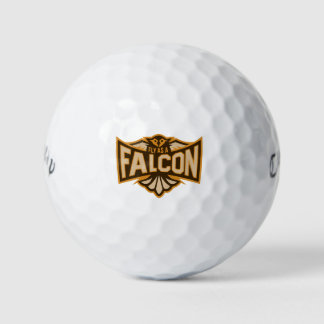 Fly As A Falcon Sepia Golf Balls