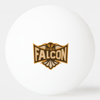 Fly As A Falcon Sepia Ping Pong Ball