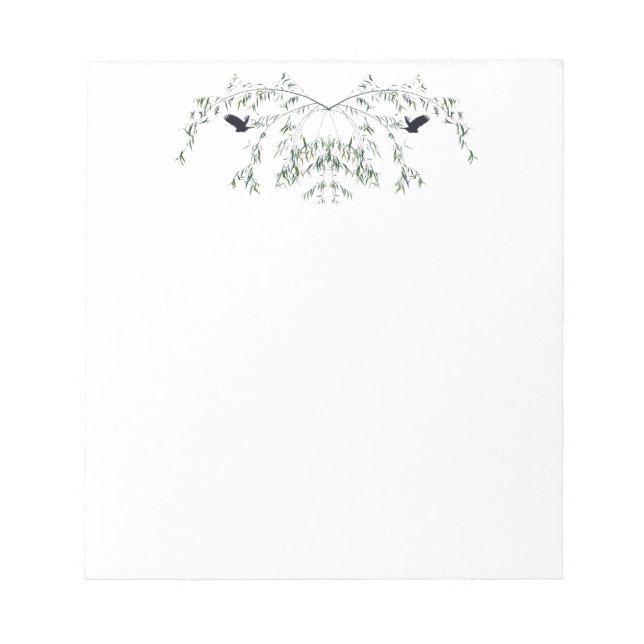 Fly Away Birds Notepad (Front)