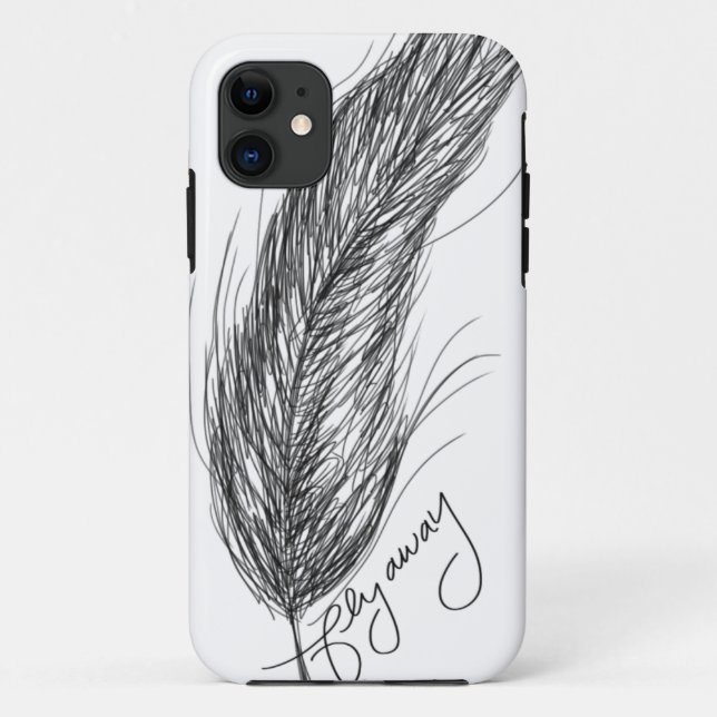 Fly Away - Feather - iPhone 5 Case (Back)