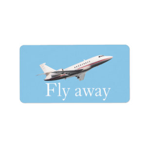 Fly away label