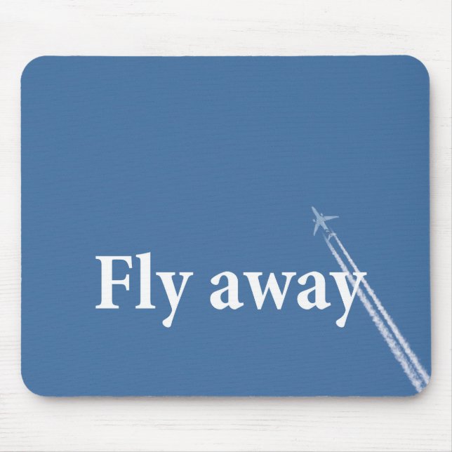 Fly away mouse mat (Front)