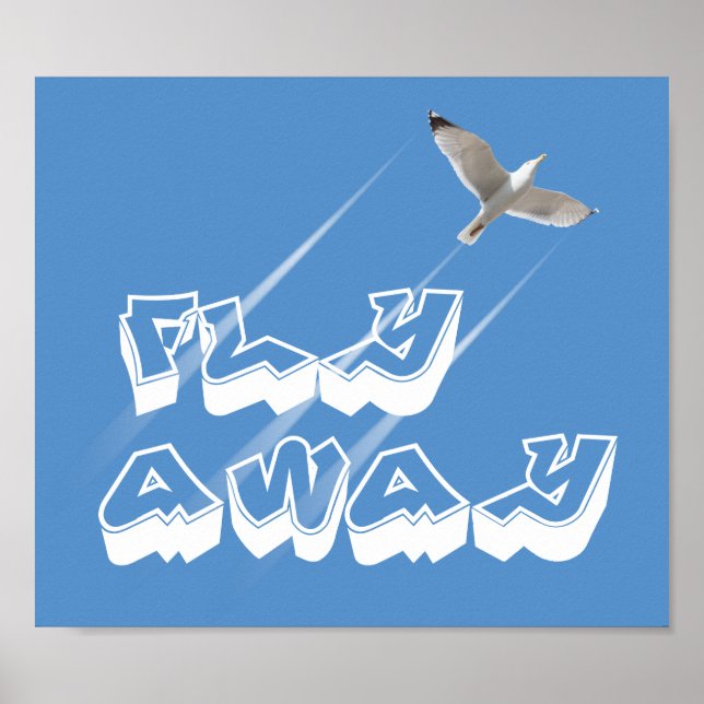 Fly away poster (Front)