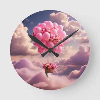 Fly Away Round Clock