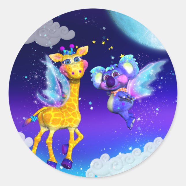 Fly Away With Me Stickers (Front)