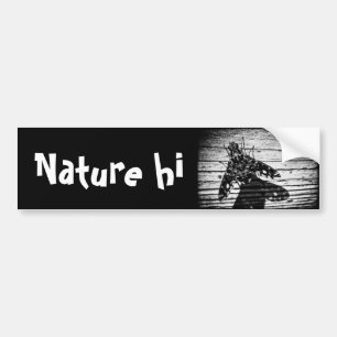 fly back bumper sticker