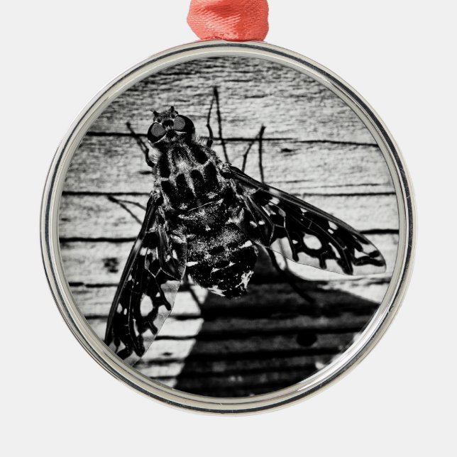 fly back metal tree decoration (Front)