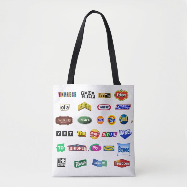 Fly Beyond Sorrow - All-Over-Print Tote Bag (Front)