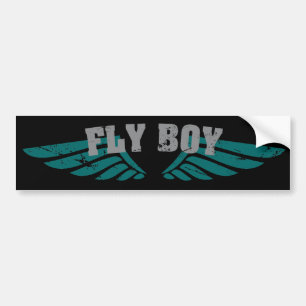 Fly Boy Bumper Sticker
