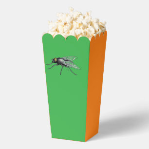 Fly Buddy giant fly green and orange popcorn boxes