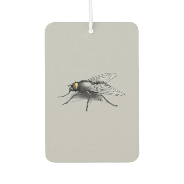Fly Buddy giant fly grey car air freshener (Front)
