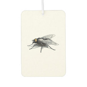 Fly Buddy giant fly white car air freshener