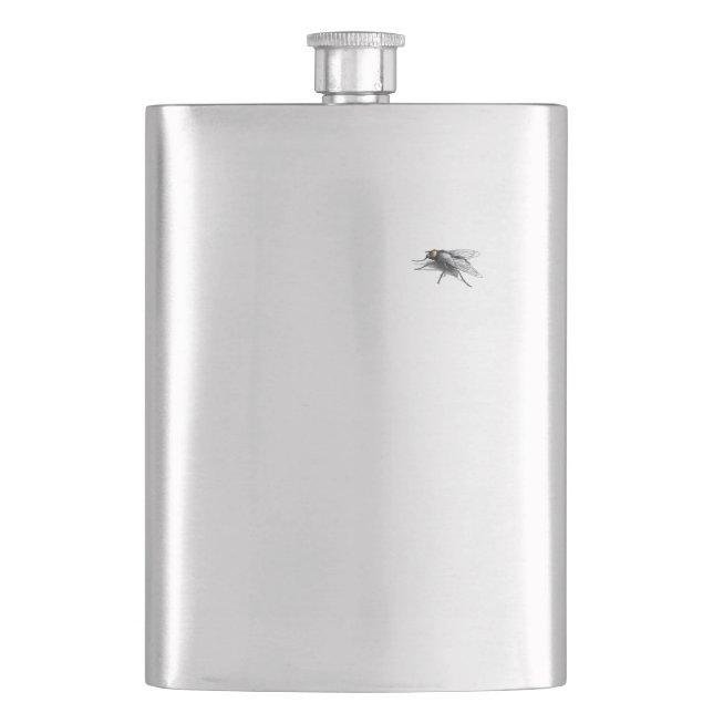 Fly Buddy stainless steel flask (Front)
