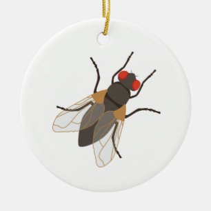 Fly Ceramic Tree Decoration