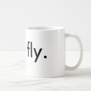 fly. coffee mug