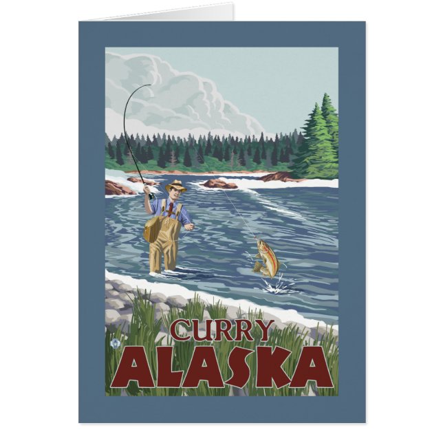 Fly Fisherman - Curry, Alaska (Front)