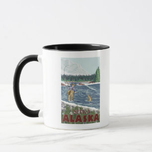 Fly Fisherman - Sitka, Alaska Mug