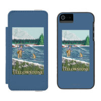 Fly Fisherman - West Yellowstone, Montana