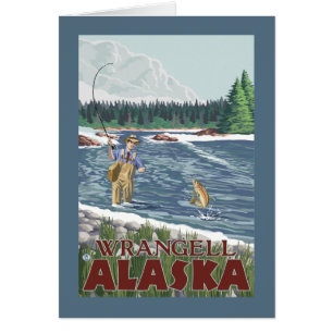 Fly Fisherman - Wrangell, Alaska