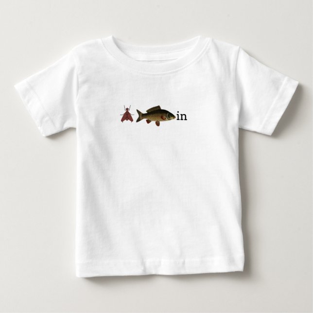 Fly Fishin Tee Shirt for Kids (Front)