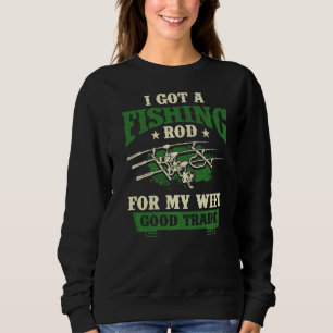 Fly Fishing Adventure Angling Reel Rod Fishermen A Sweatshirt