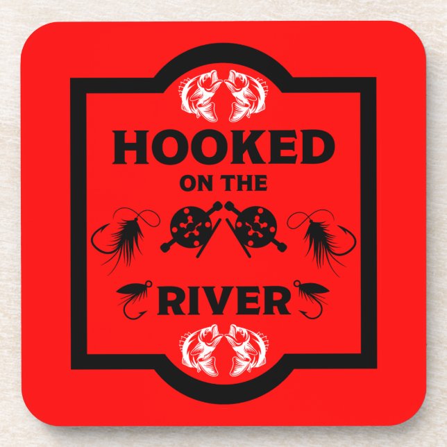 Fly Fishing Alaska Coaster (Front)