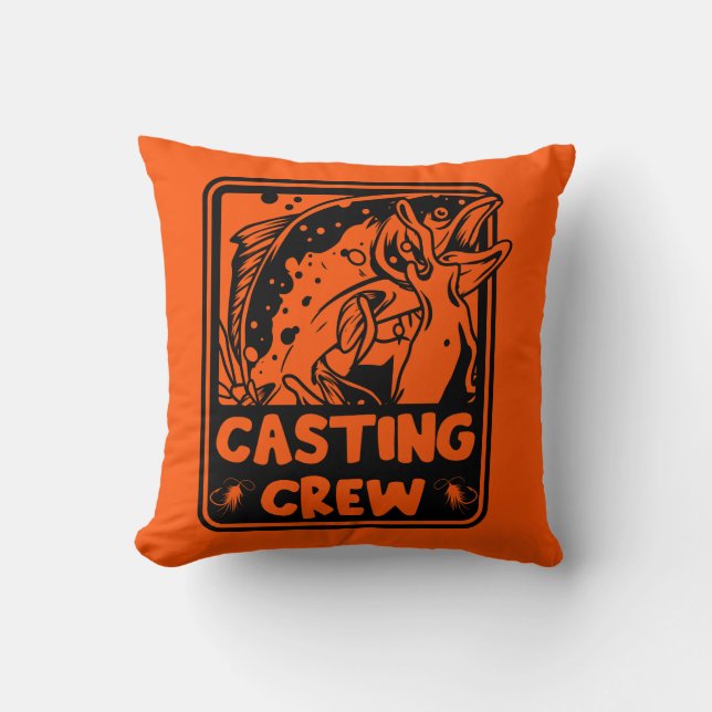 Fly Fishing Alaska Cushion (Front)