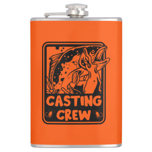 Fly Fishing Alaska Hip Flask