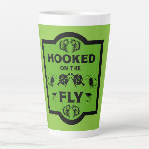 Fly Fishing Alaska Latte Mug