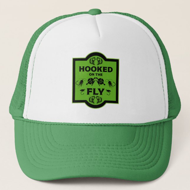 Fly Fishing Alaska Trucker Hat (Front)