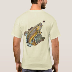 Fly Fishing Brown Trout T-Shirt