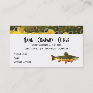 Fly Fishing Business Card
