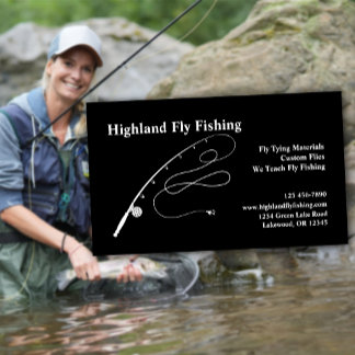 Fly Fishing Business Card