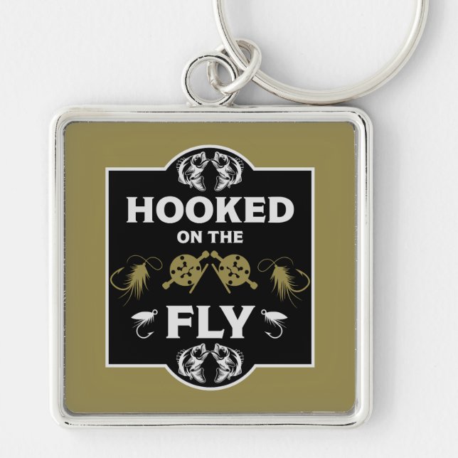 Fly Fishing Canada Key Ring (Front)