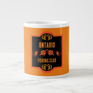 Fly Fishing Canada Large Coffee Mug