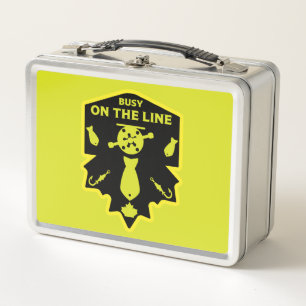 Fly Fishing Canada Metal Lunch Box