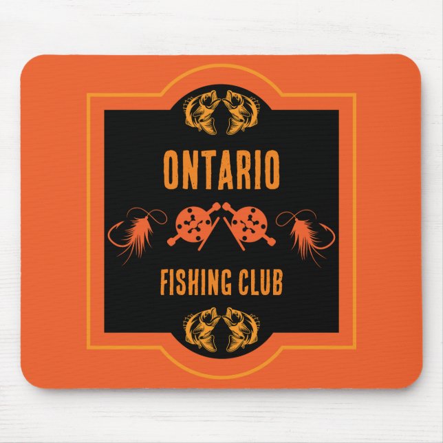 Fly Fishing Canada Mouse Mat (Front)