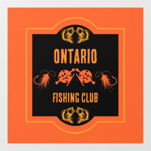 Fly Fishing Canada Window Cling