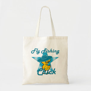 Fly Fishing Chick #7 Tote Bag
