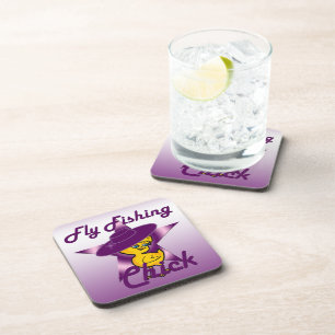 Fly Fishing Chick #9 Coaster