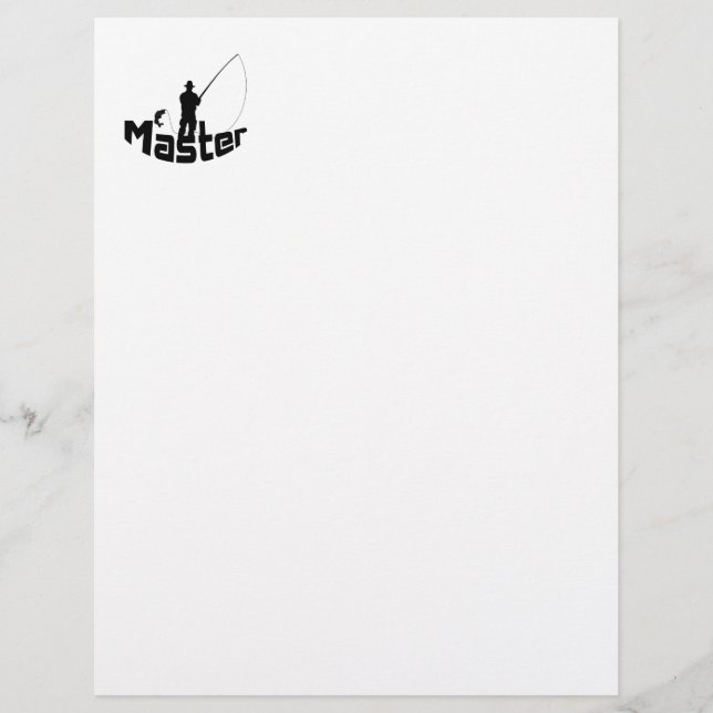 Fly fishing custom letterhead (Front)